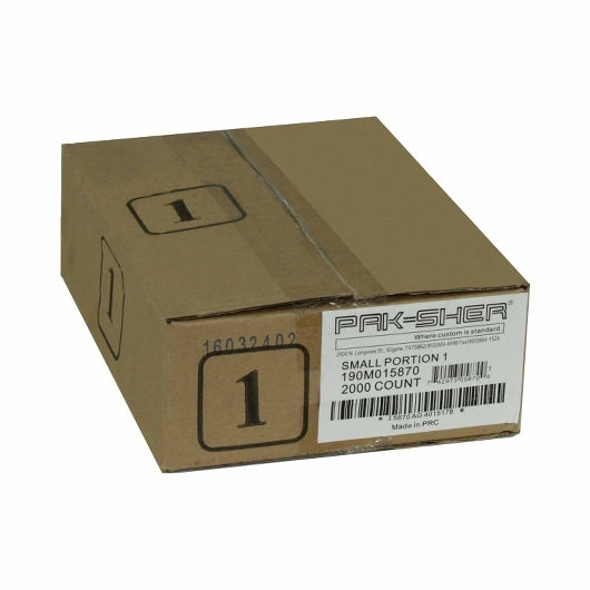 Pak Sher Food 6.3 Inch X 7 Inch #1 Portion Food Storage Bag, 1 x 2000 each Case - DOT product image 3