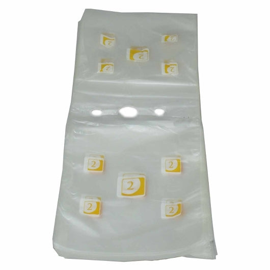 Pak-Sher 6.3 Inch X 7 Inch #2 Portion Food Storage Bag, 1 x 2000 each Case - Disposables