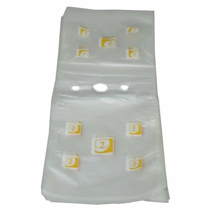 Pak-Sher 6.3 Inch X 7 Inch #2 Portion Food Storage Bag, 1 x 2000 each Case - Disposables