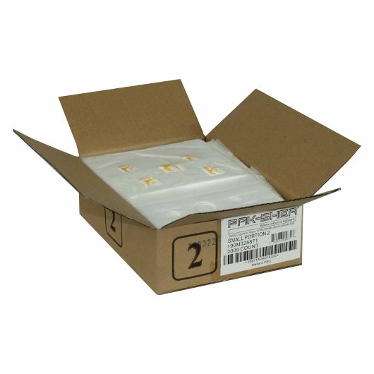 Pak-Sher 6.3 Inch X 7 Inch #2 Portion Food Storage Bag, 1 x 2000 each Case - DOT product image 2