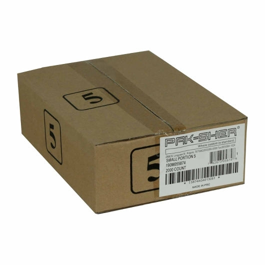 Pak-Sher 6.3 Inch X 7 Inch #5 Portion Food Storage Bag, 1 x 2000 each Case - DOT product image 3