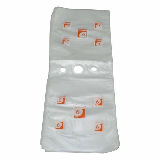 Pak-Sher 6.3 Inch X 7 Inch #6 Portion Food Storage Bag, 1 x 2000 each Case - Disposables