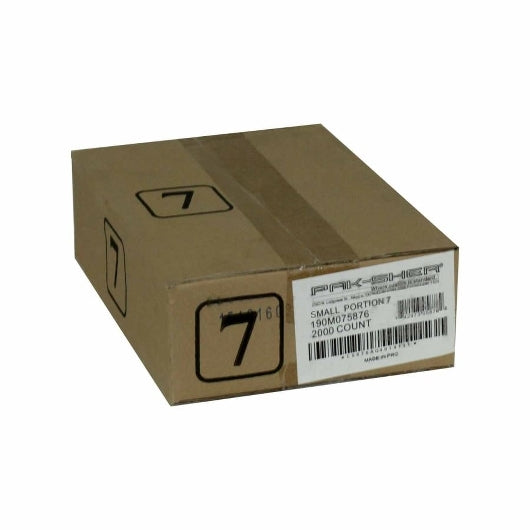 Pak-Sher 6.3 Inch X 7 Inch #7 Portion Food Storage Bag, 1 x 2000 each Case - DOT product image 3