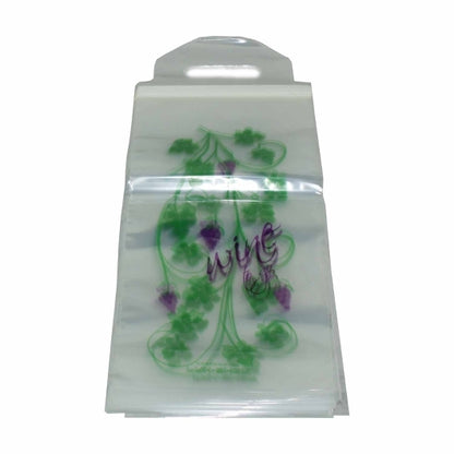 Pak-Sher 6.7 Inch X 18 Inch X 3 Inch Adhesive Seal Wine Bag, 1 x 100 each Case - DOT product image 2