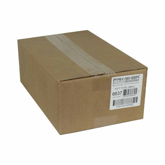 Pak Sher Soft 19 Inch X 19 Inch X 9.5 Inch Soft White Tote Bag, 1 x 500 each Case - DOT product image 3