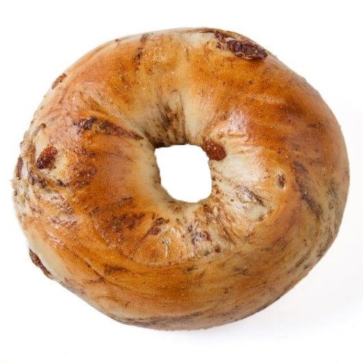 Just Bagels Retail Cinnamon Raisin Bagels, 8 x 6 each Case - Breads, Rolls & Buns