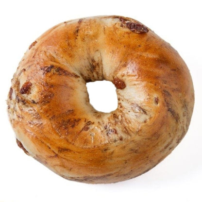 Just Bagels Retail Cinnamon Raisin Bagels, 8 x 6 each Case - Breads, Rolls & Buns