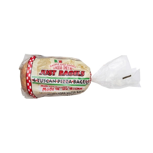 Just Bagels Tuscan Pizza Bagels, 8 x 6 ct Case - Breads, Rolls & Buns