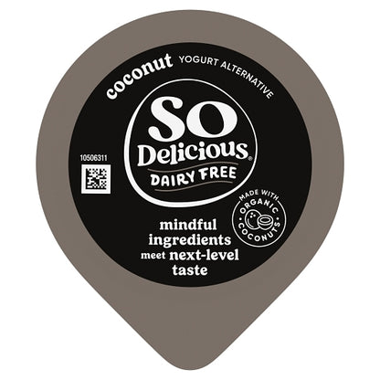 So Delicious Dairy Free Cultured Organic Coconut Raspberry Yogurt, 12 x 5.3 oz Case - DOT product image 5