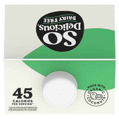 So Delicious Dairy-Free Organic Unsweetened Coconut Milk, 6 x 64 fl oz Case - DOT product image 5