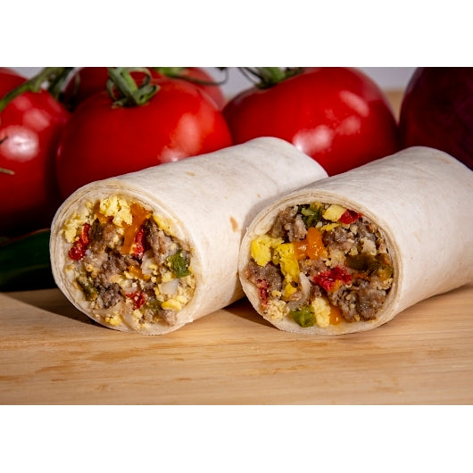 Tres Picosos Western Breakfast Burrito, 1 x 20 each Case - Frozen Snacks & Appetizers