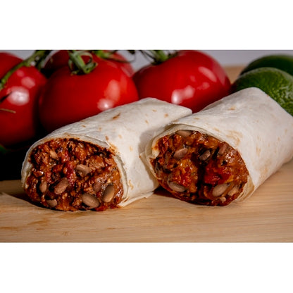 Tres Picosos TACO BEEF & BEAN RED CHILE BURRITO, 12 x 1 each Case - GS1 styled product image