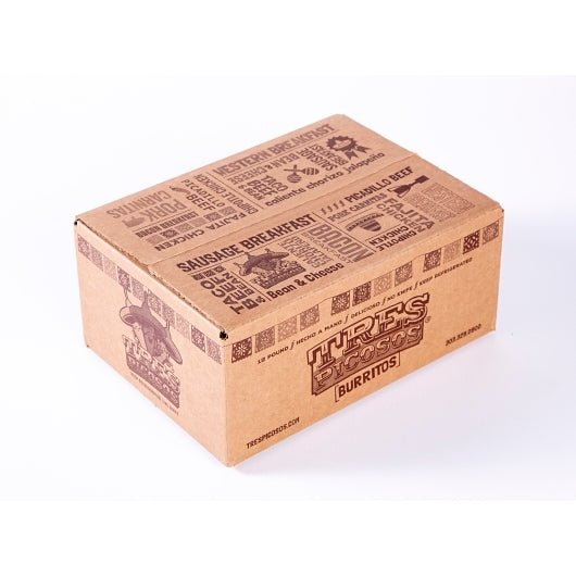 Tres Picosos CHICKEN FAJITA BURRITO WITH BLACK BEAN RICE, 12 x 1 each Case - DOT product image 3