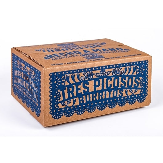 Tres Picosos TACO BEEF & BEAN RED CHILE BURRITO, 12 x 1 each Case - Unclassified DOT image