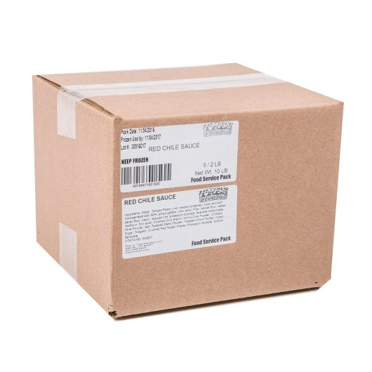 Naughty Chile Taqueria Birria RED CHILE SAUCE, 4 x 2.5 lb Case - DOT product image 3