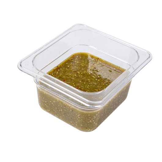 Naughty Chile Taqueria Verde Tomatillo Jalapeno Salsa, 4 x 2.5 lb Case - Condiments & Sauces
