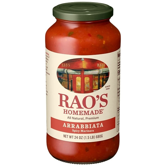 Rao's Arrabbiata Sauce, 12 x 24 oz Case - Condiments & Sauces