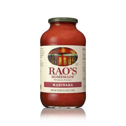 Rao's Marinara Sauce 40 Load Ounce, 6 x 40 oz Case - Condiments & Sauces