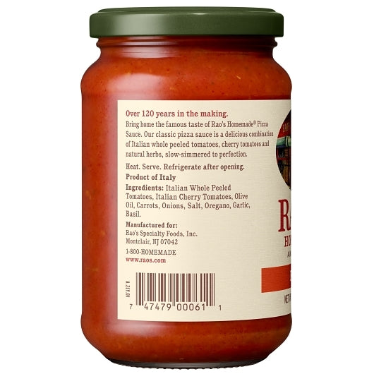 Rao's Homemade Pizza Sauce, 6 x 12.3 oz Case - DOT product image 4