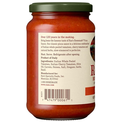 Rao's Homemade Pizza Sauce, 6 x 12.3 oz Case - DOT product image 4