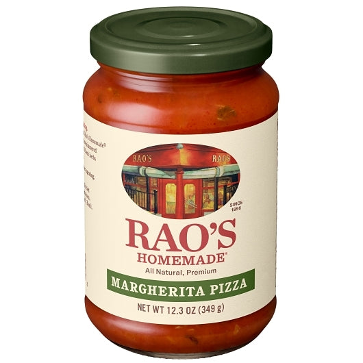 Rao's Margherita Pizza Sauce, 6 x 12.3 oz Case - Condiments & Sauces