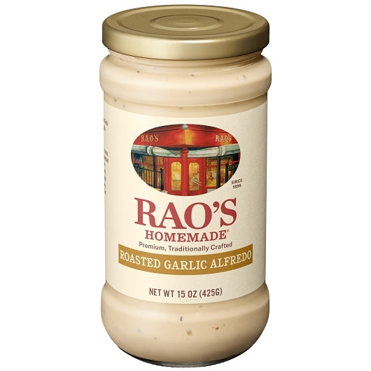 Rao's Garlic Alfredo Sauce, 6 x 15 oz Case - Condiments & Sauces