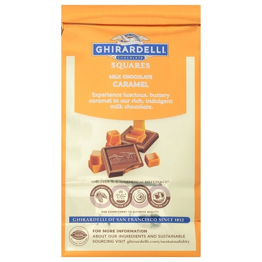 Ghirardelli Milk Chocolate And Caramel Square, 6 x 5.32 oz Case - DOT product image 6