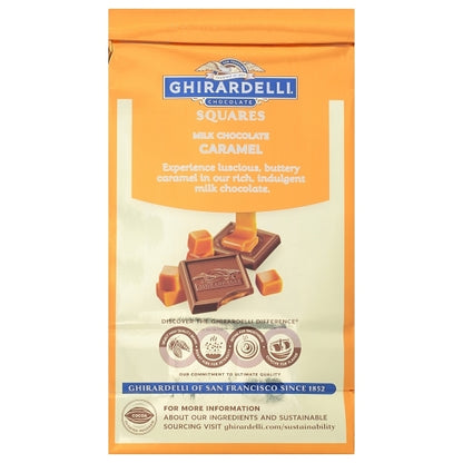 Ghirardelli Milk Chocolate And Caramel Square, 6 x 5.32 oz Case - DOT product image 6