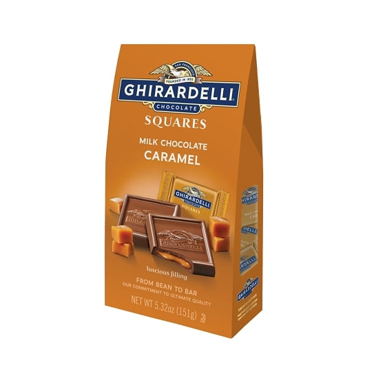 Ghirardelli Milk Chocolate And Caramel Square, 6 x 5.32 oz Case - DOT product image 4