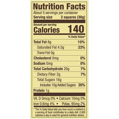 Ghirardelli Dark Chocolate Mint Square, 6 x 0.35 lb Case - DOT product image 8