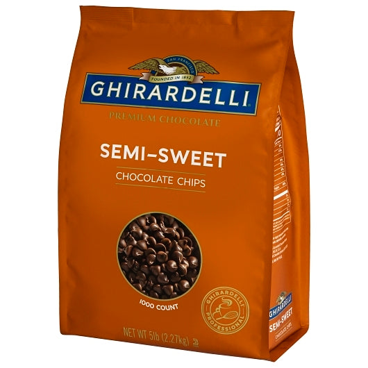 Ghirardelli Ssw Chocolatechips, 2 x 80 oz Case - Candy & Confections - image 2