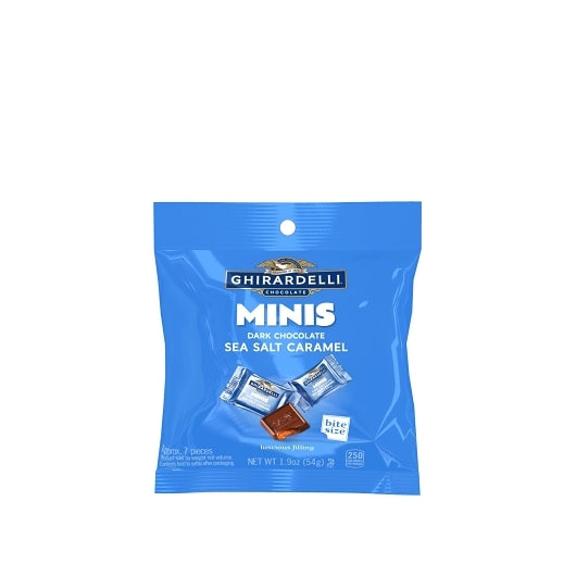 Ghirardelli Ed Minis Dssc Pouch, 12 x 0.12 lb Case - Candy & Confections