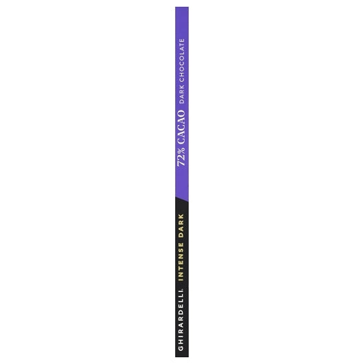 Ghirardelli Intense Dark 72% Cacao Twilight Delight Bar, 12 x 0.219 lb Case - DOT product image 3