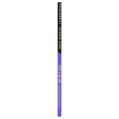 Ghirardelli Intense Dark 72% Cacao Twilight Delight Bar, 12 x 0.219 lb Case - DOT product image 4