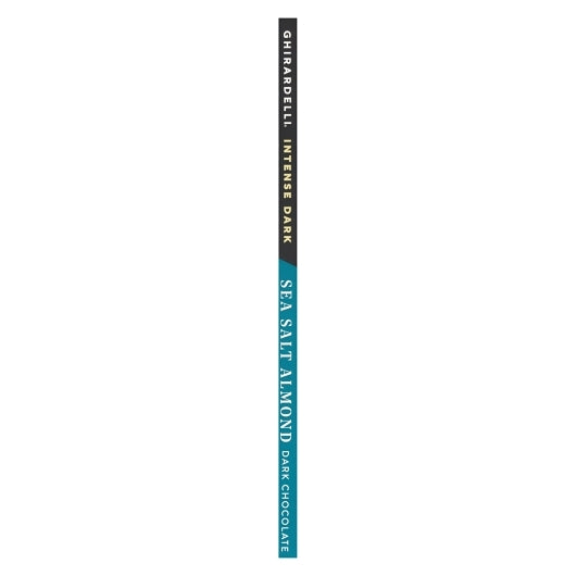 Ghirardelli Intense Dark Sea Salt Soiree Bar, 12 x 0.219 lb Case - DOT product image 5