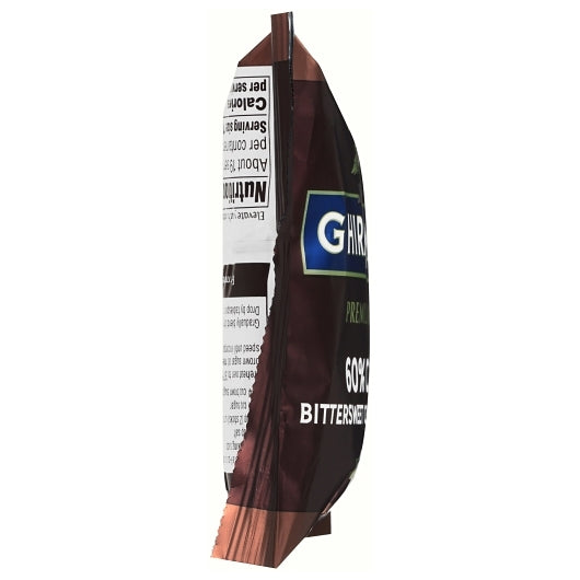 Ghirardelli 60% Cacao Bittersweet Chocolate Baking Chip, 12 x 0.64 lb Case - DOT product image 3