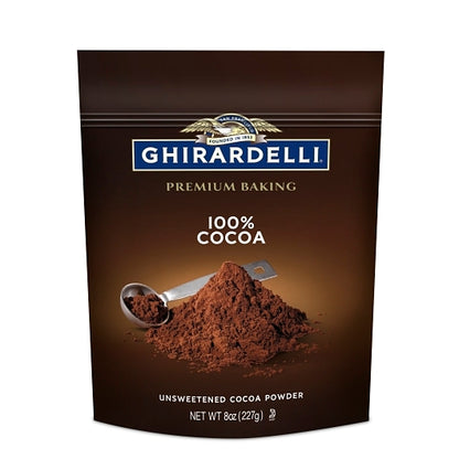 Ghirardelli Unsweetened Cocoa Powder, 6 x 0.51 lb Case - Candy & Confections