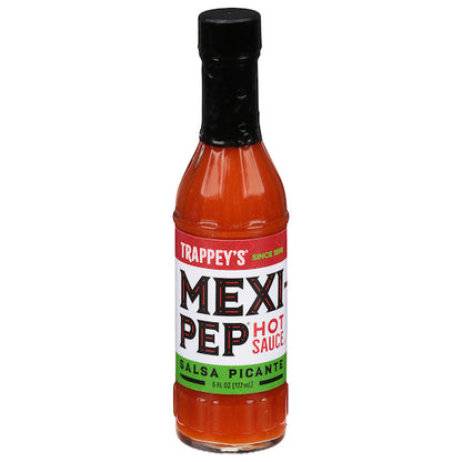 Trappey Mexipep Salsa Picante Hot Sauce Bottle, 24 x 6 fl oz Case - DOT product image 6