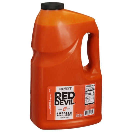 Trappey Red Devil Buffalo Wing Sauce, 4 x 1 GA Case - DOT product image 3