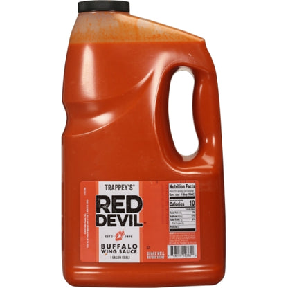Trappey Red Devil Buffalo Wing Sauce, 4 x 1 GA Case - DOT product image 4