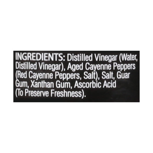 Trappey Red Devil Cayenne Pepper Hot Sauce Bottle, 24 x 6 fl oz Case - Condiments & Sauces