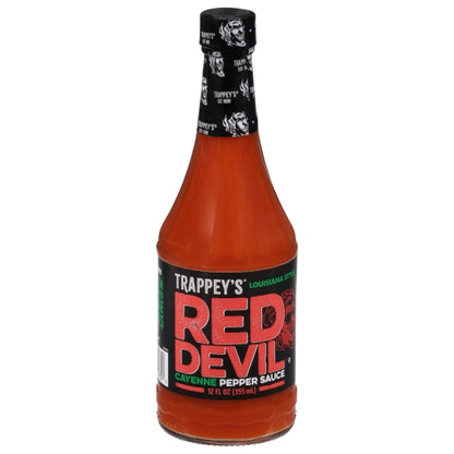 Red Devil Hot Red Devil Cayenne Pepper Hot Sauce Bottle, 12 x 12 fl oz Case - DOT product image 4