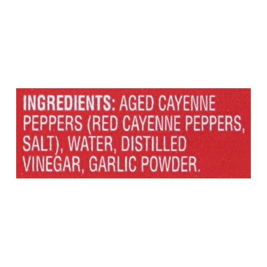 Sauce Red Devil Buffalo Style Cayenne Pepper Hot Sauce Bulk, 4 x 1 GA Case - Condiments & Sauces