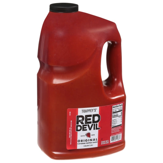Sauce Red Devil Buffalo Style Cayenne Pepper Hot Sauce Bulk, 4 x 1 GA Case - DOT product image 3