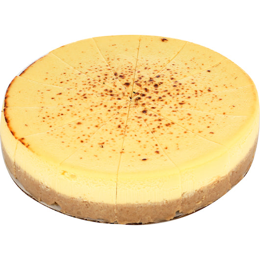 Sweet Street Big Brulee Cheesecake, 14 Slices per Cheesecake, 2 x 5.38 lb Case - Bakery & Desserts