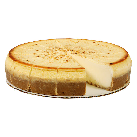 Sweet Street Big Brulee Cheesecake, 14 Slices per Cheesecake, 2 x 5.38 lb Case - GS1 raw or uncooked product image