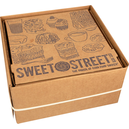 Sweet Street Big Brulee Cheesecake, 14 Slices per Cheesecake, 2 x 5.38 lb Case - GS1 open-case image