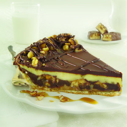 Sweet Street Non-GMO Big Blitz Snickers Pie, 4 x 4.31 lb Case - Alternate product angle or state