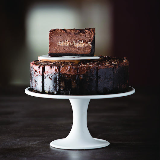 Sweet Street 10 Inch Toffee Chocolate Mousse Cake, 2 x 6.44 lb Case - Alternate product angle or state