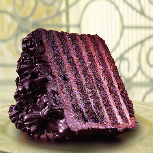 Sweet Street 10 Inch Big 6 Layer Iced Chocolate Cake, 12 Slices per Cake, 2 x 8.3 lb Case - Alternate product angle or state